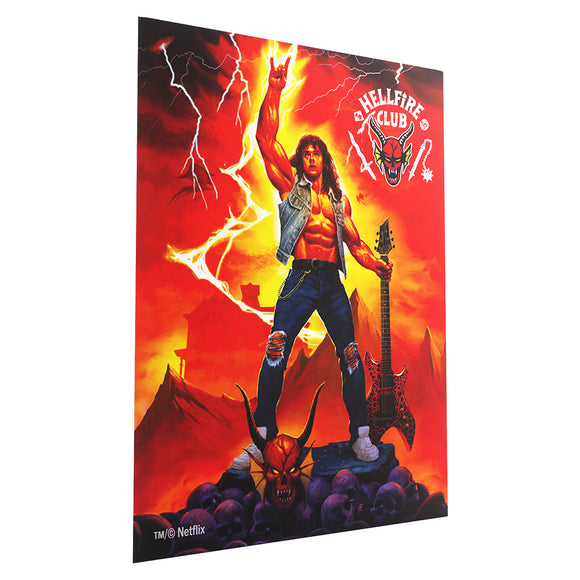 Stranger Things - Hellfire Club Art Sleeves Eddie Munson Supplies Gamegenic