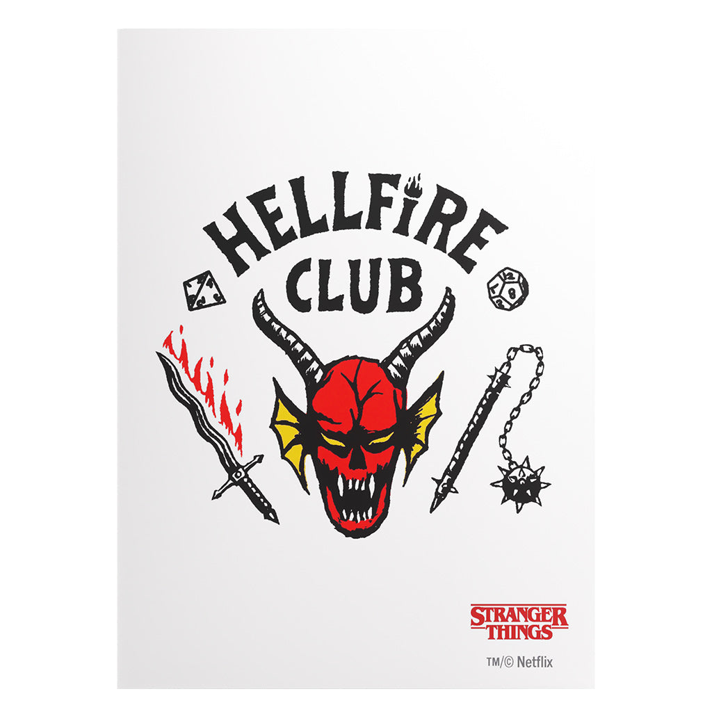 Stranger Things - Hellfire Club Art Sleeves Hellfire Club Supplies Gamegenic ST Hellfire Club DP