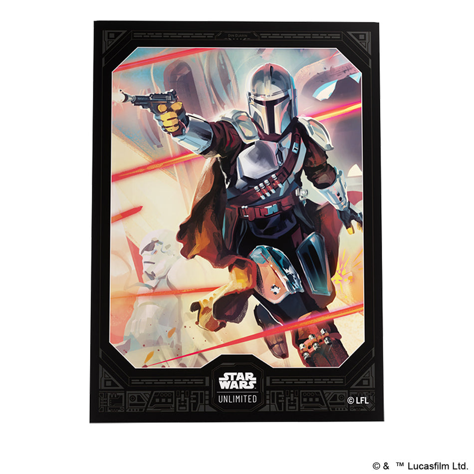 Star Wars Unlimited: Shadows of the Galaxy Series Art Sleeves (6 options) Supplies Gamegenic DP SHD Mandalorian