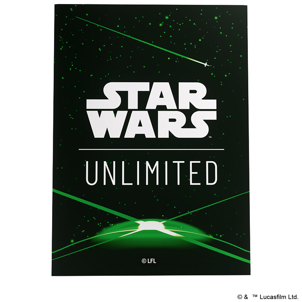 Star Wars Unlimited: Shadows of the Galaxy Series Art Sleeves (6 options) Supplies Gamegenic DP SHD Card Green