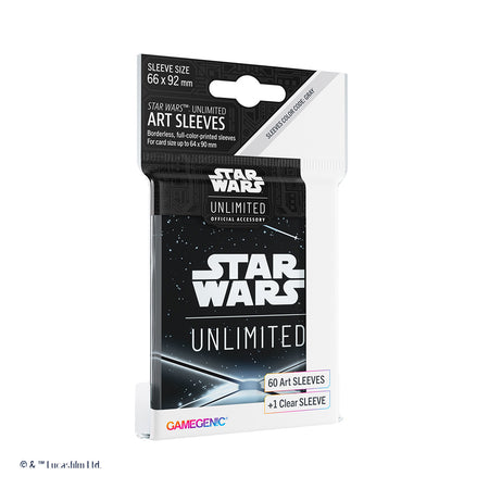 Star Wars Unlimited: Twilight of the Republic Series Art Sleeves (6 options) Supplies Gamegenic DP TWI Card Black