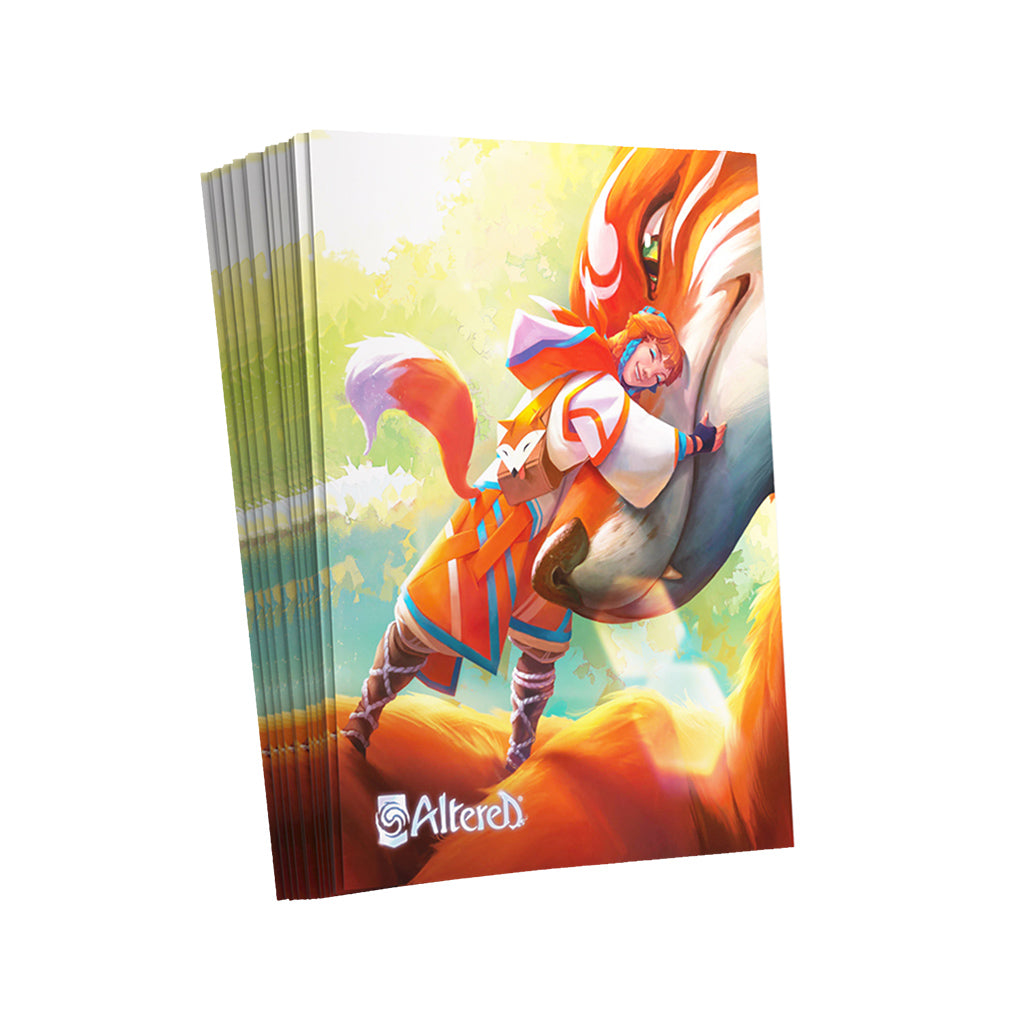 Altered: Beyond the Gates Series Art Sleeves (7 options) Supplies Gamegenic DP BTG Teija
