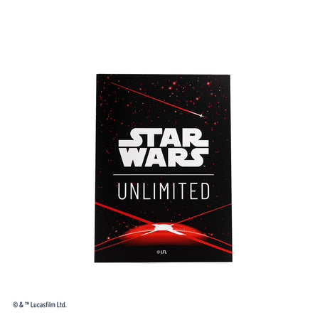 Star Wars Unlimited: Spark of Rebellion Series Art Sleeves (4 options) Supplies Gamegenic DP SOR Card Red