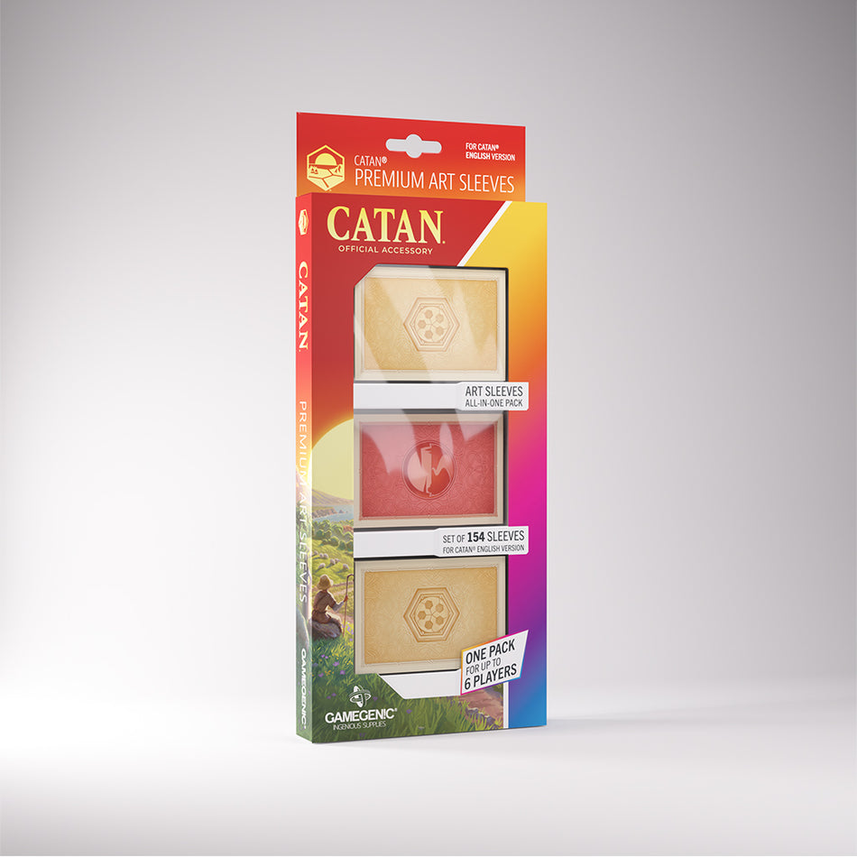 Catan Art Sleeve Supplies Asmodee Catan Art Sleeve