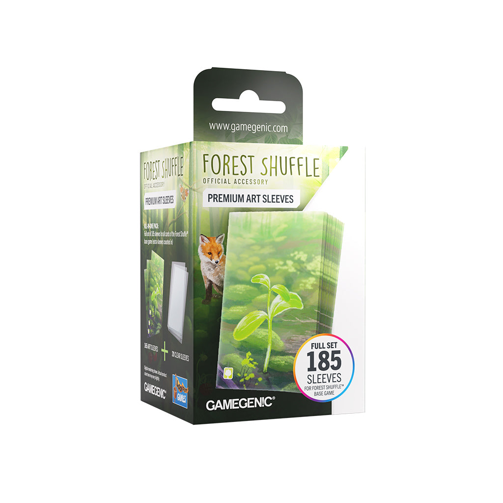 Forest Shuffle Premium Art Sleeves Supplies Gamegenic Forest Shuffle Prem Sleeves