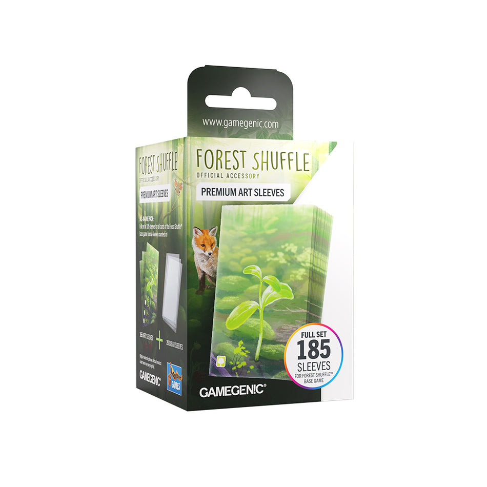 Forest Shuffle Premium Art Sleeves Supplies Gamegenic Forest Shuffle Prem Sleeves