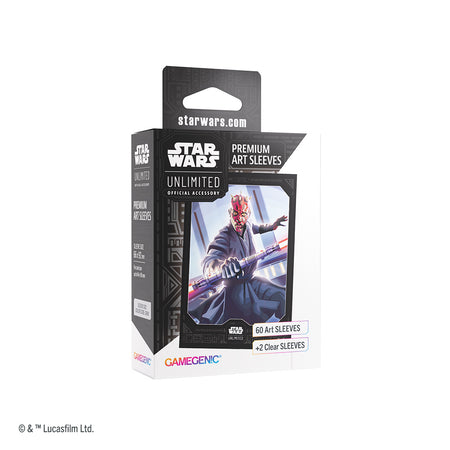 Star Wars Unlimited: Legends of the Force Series Art Sleeves (4 options) Supplies Gamegenic DP LOF Darth Maul