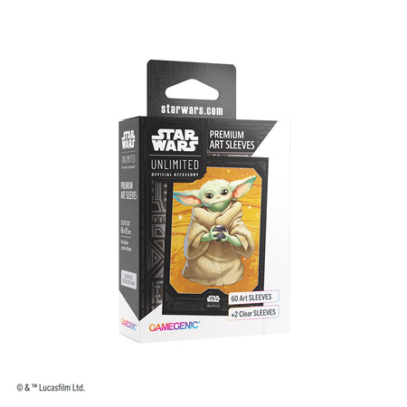 Star Wars Unlimited: Legends of the Force Series Art Sleeves (4 options) Supplies Gamegenic DP LOF Grogu
