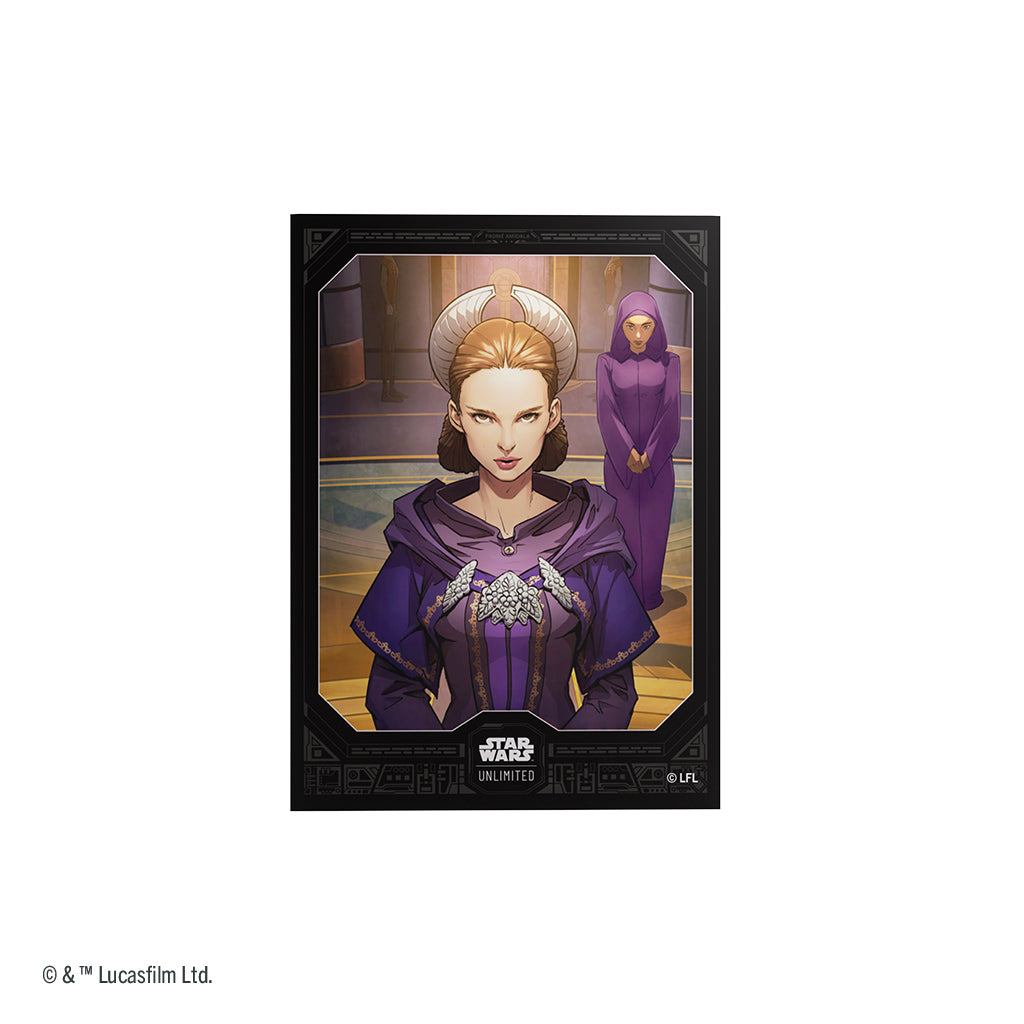 star wars armada card sleeves Star Wars Unlimited Premium Art Sleeves: Padme Amidala