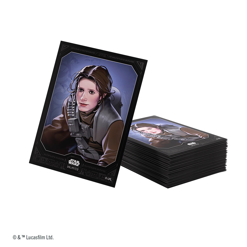 Star Wars: Unlimited A Lawless Time Premium Art Sleeves (6 Options) Supplies Gamegenic DP LAW Leia Organa