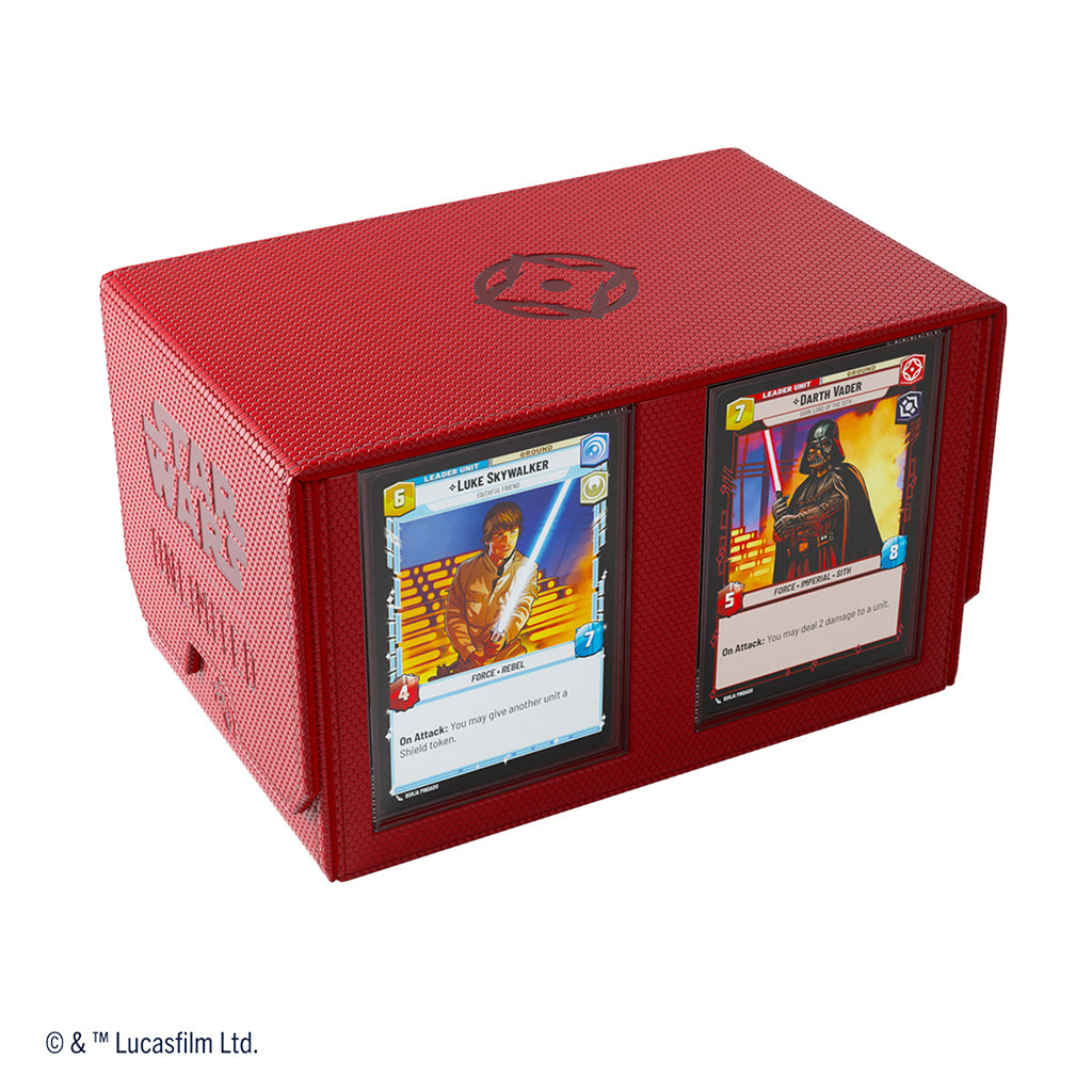 Star Wars Unlimited: Double Deck Pod (6 options) Supplies Gamegenic Double Deck Pod Red  