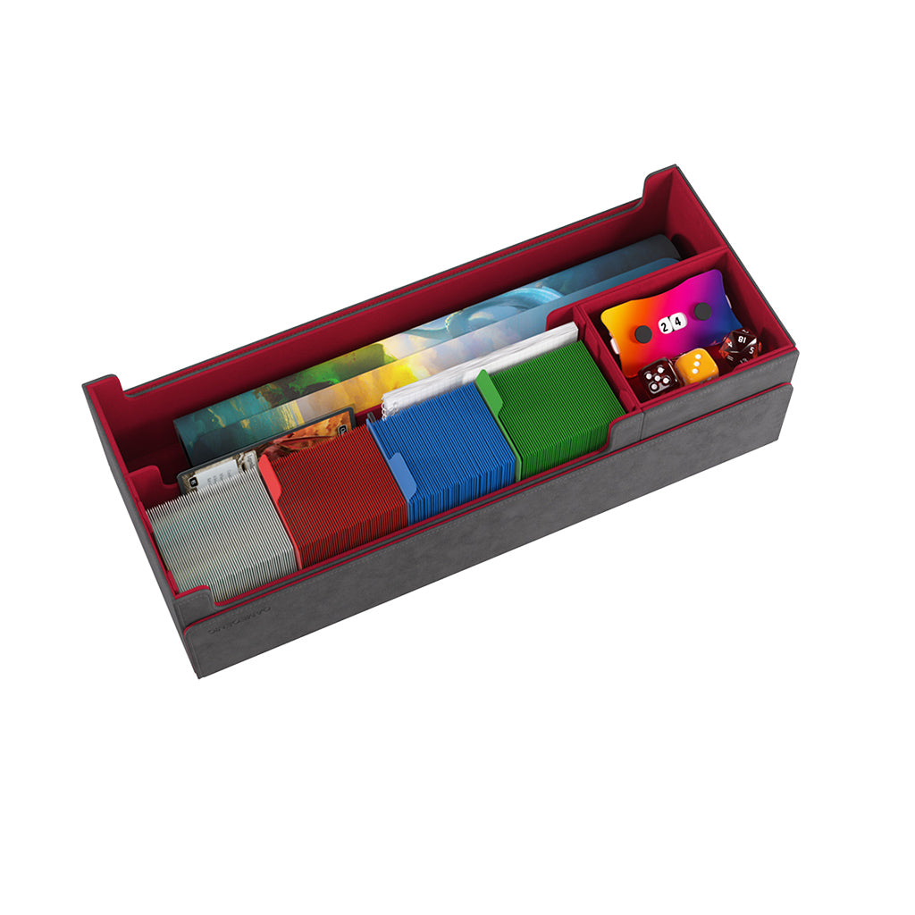 Cards Lair 1000+ PRO Grey/Red Supplies Gamegenic   
