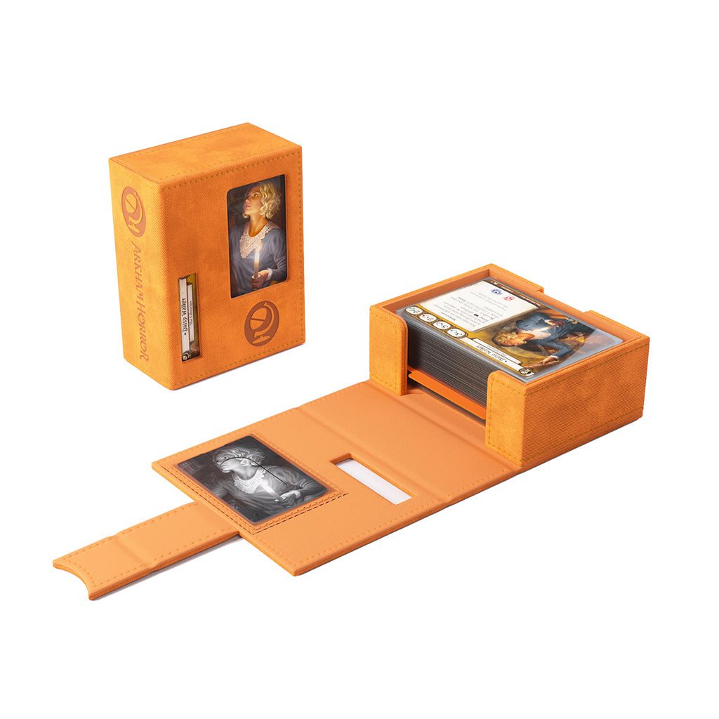 Arkham Horror Investigator Deck Tome (6 options) Supplies Gamegenic DB Seeker (Orange)