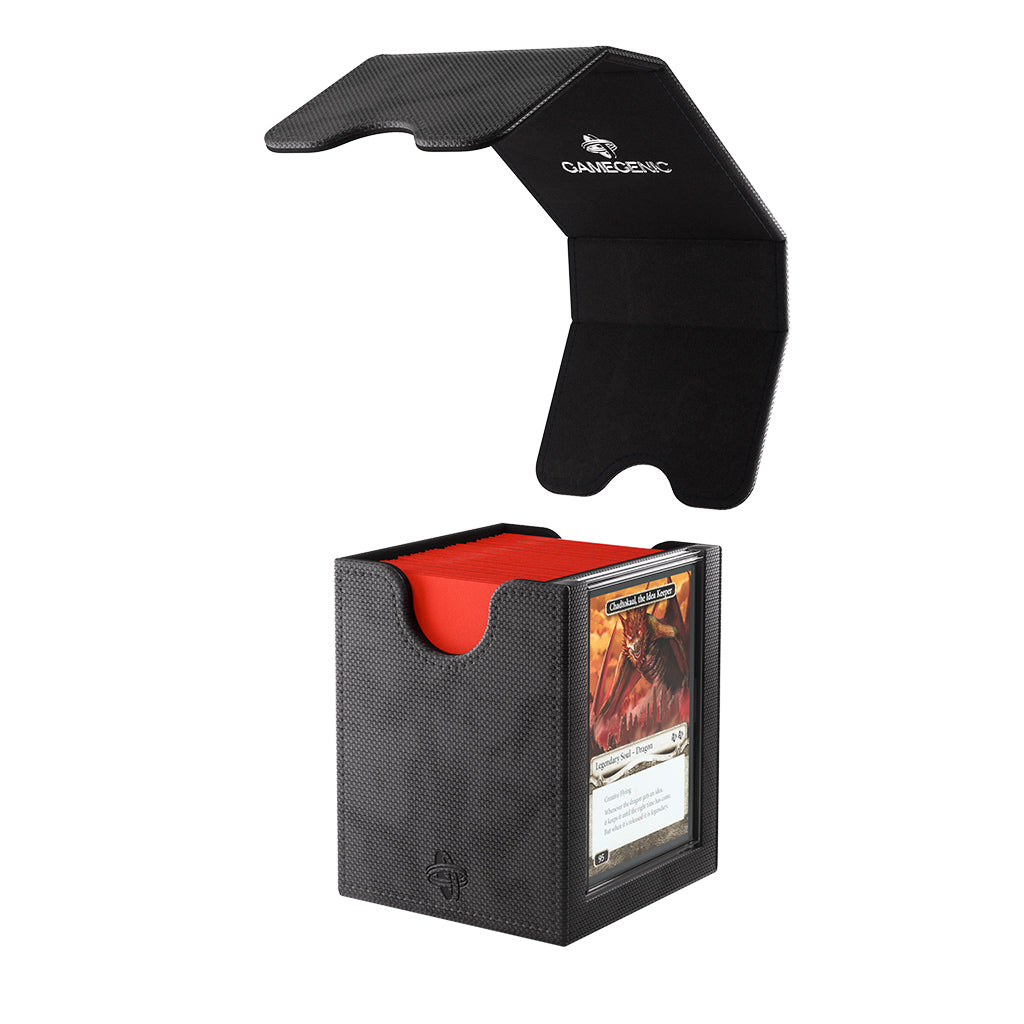 Squire Plus 100+ XL Convertible Deck Box (5 options) Supplies Gamegenic Squire Plus Black  