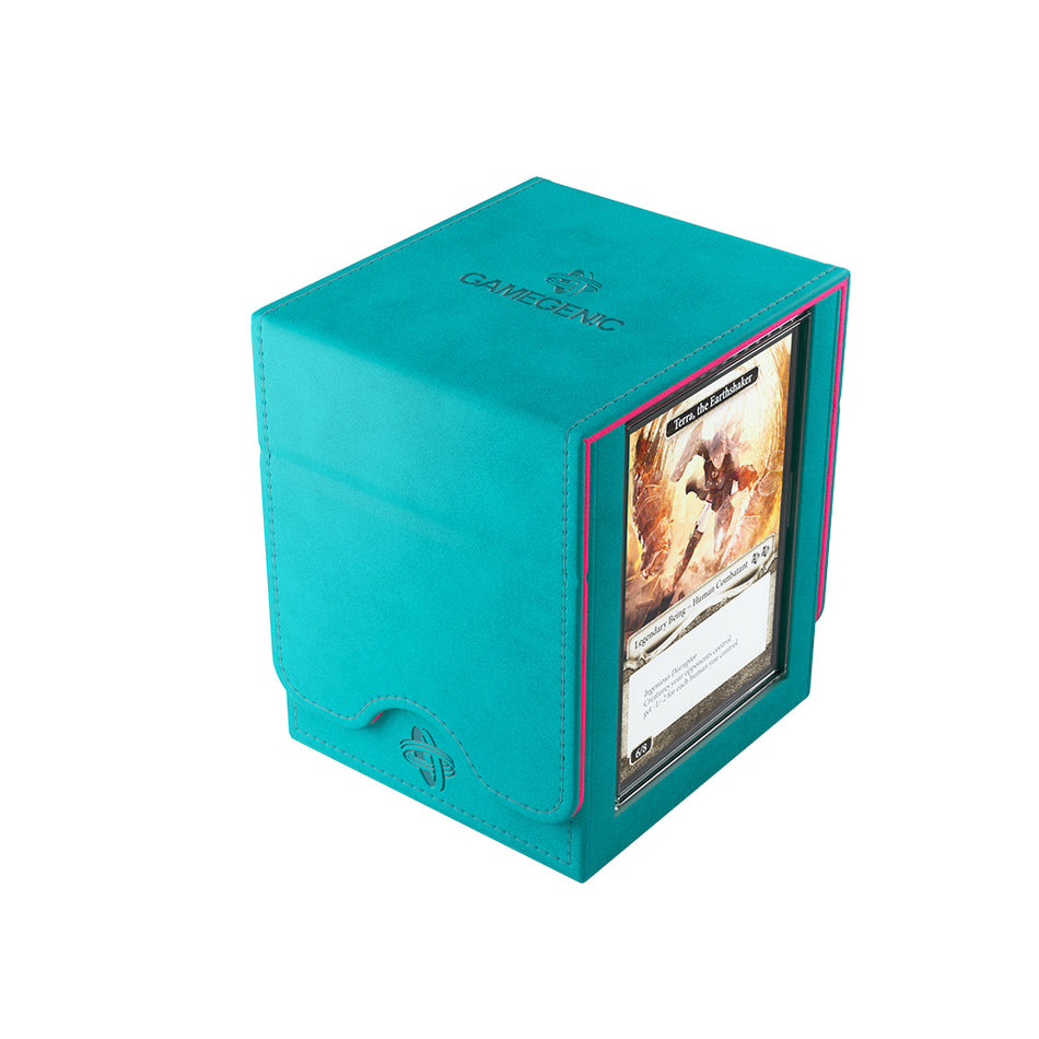 Squire Plus 100+ XL Convertible Teal/Pink Supplies Gamegenic