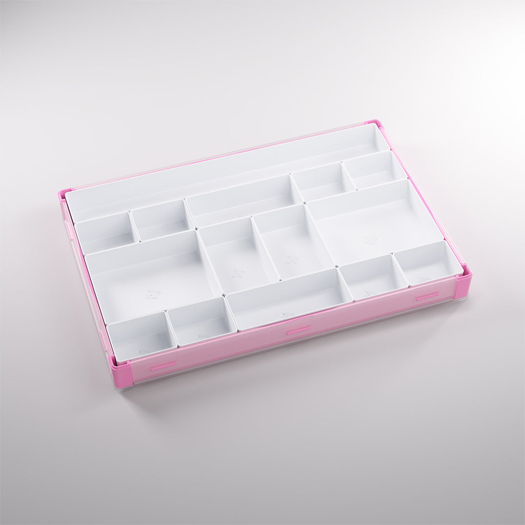 Token Silo XL Convertible (8 options) Board Game Organization Gamegenic Token Silo XL Pink/White  