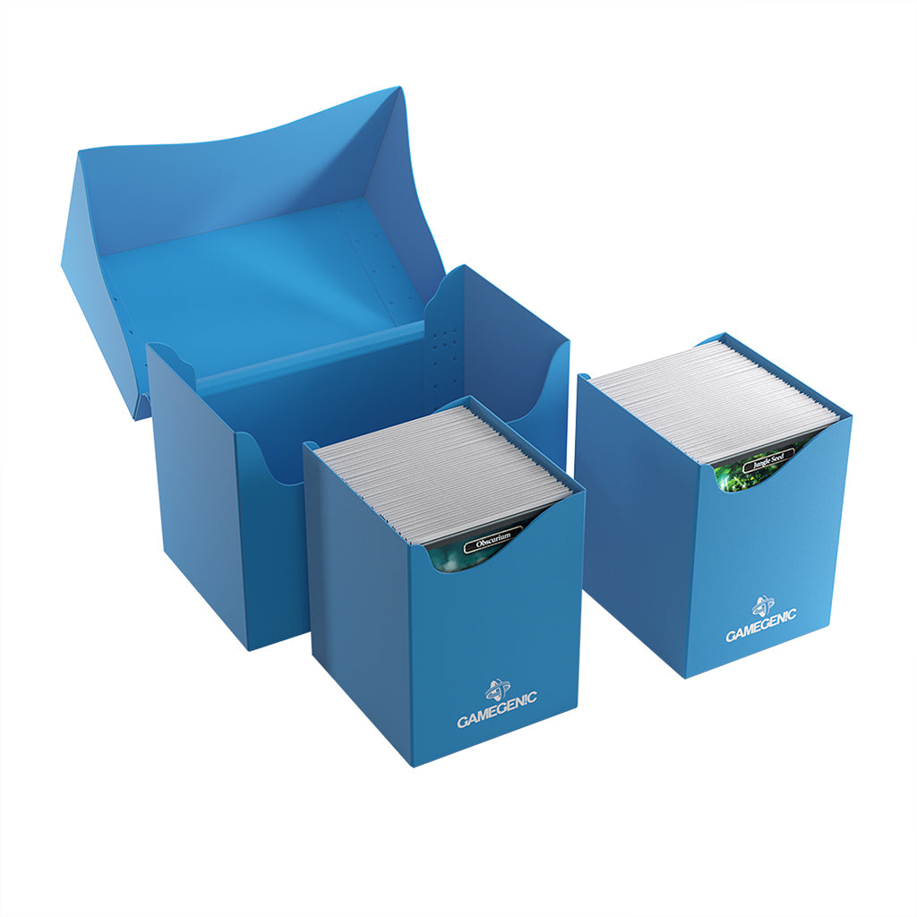Double Deck Holder 200+ XL Blue Supplies Gamegenic   