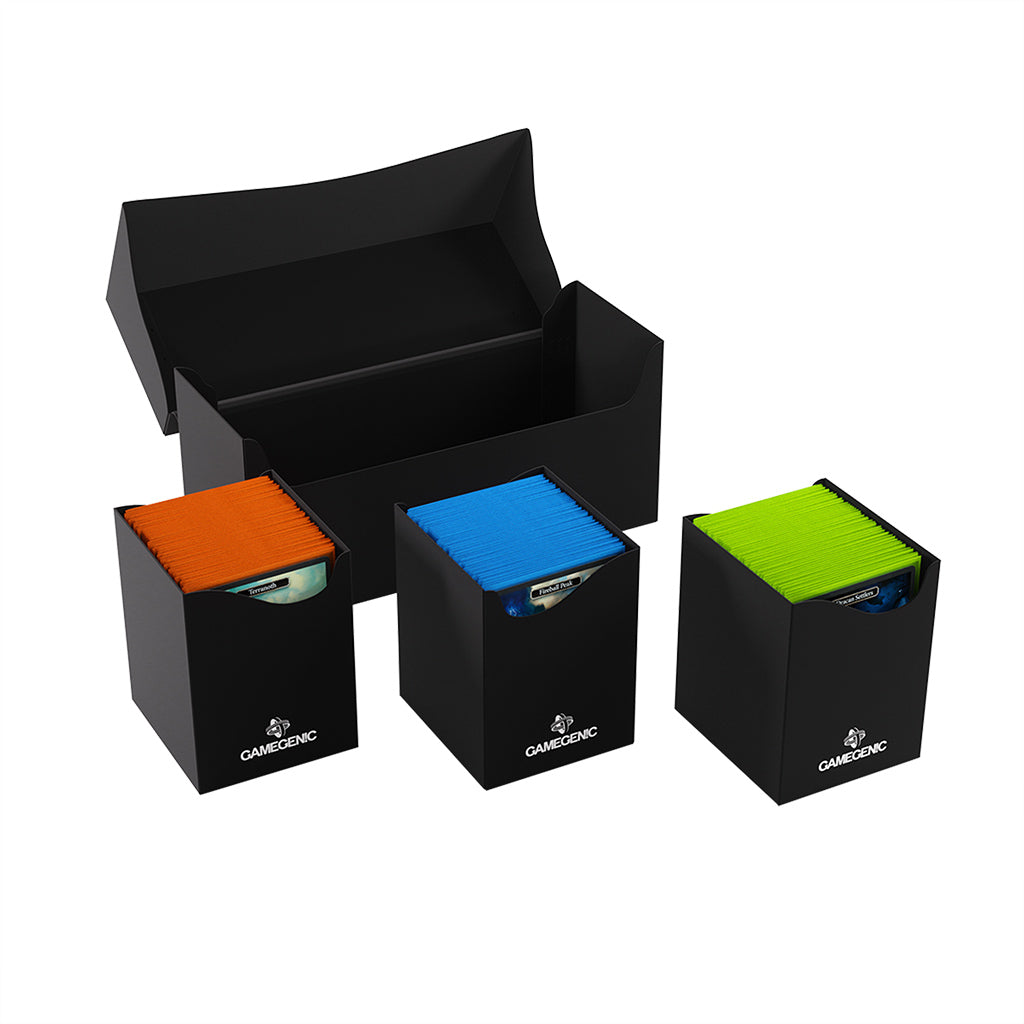 Triple Deck Holder 300+ XL Black Supplies Gamegenic   