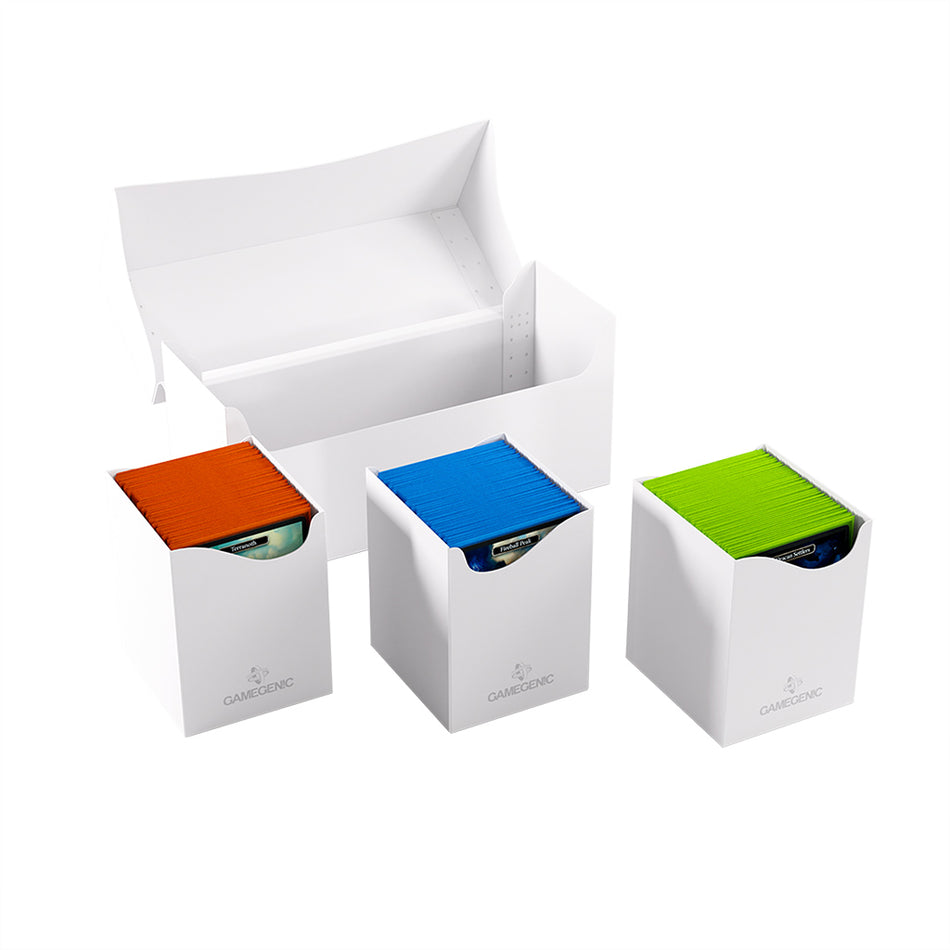 Triple Deck Holder 300+ XL White Supplies Gamegenic   