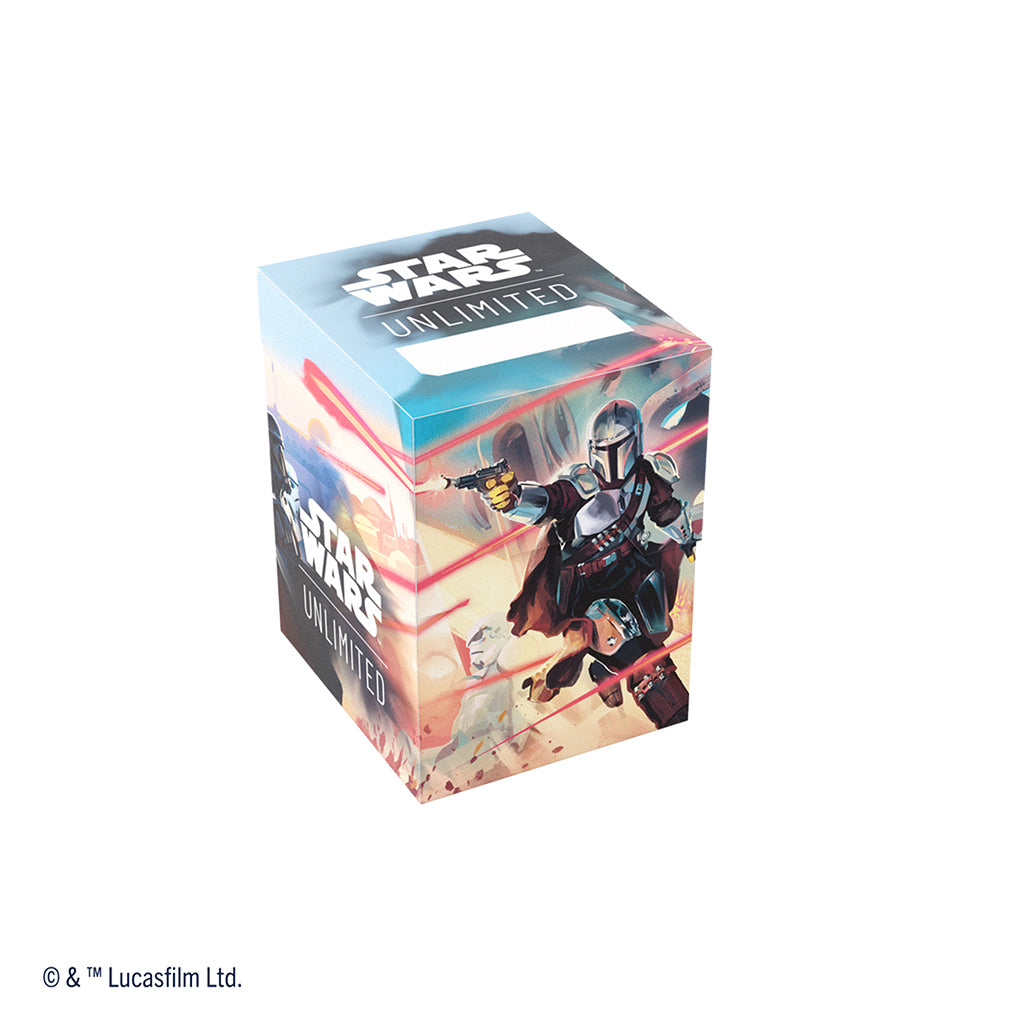 Star Wars Unlimited: Shadows of the Galaxy Series Soft Crate (2 options) Supplies Gamegenic SC SHD Mandalorian/Gideon  