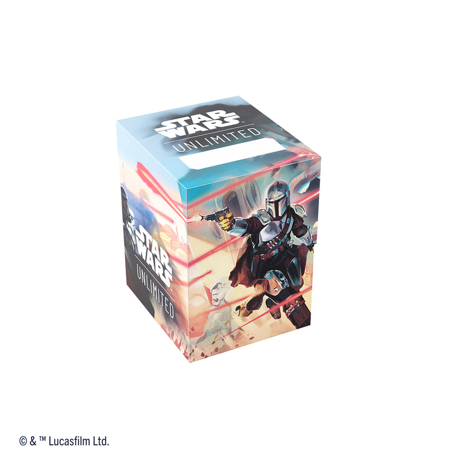 Star Wars Unlimited: Shadows of the Galaxy Series Soft Crate (2 options) Supplies Gamegenic SC SHD Mandalorian/Gideon  