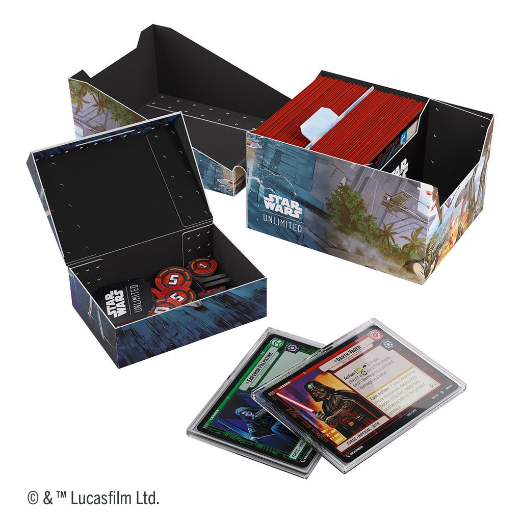 Star Wars Unlimited: Jump to Lightspeed Series Twin Suns Soft Crate (2 options) Supplies Gamegenic
