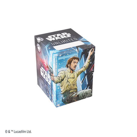 Star Wars Unlimited: Secrets of Power Soft Crate Deck Box (2 options) Supplies Gamegenic DB SoP Cassian Andor/Dedra Meero