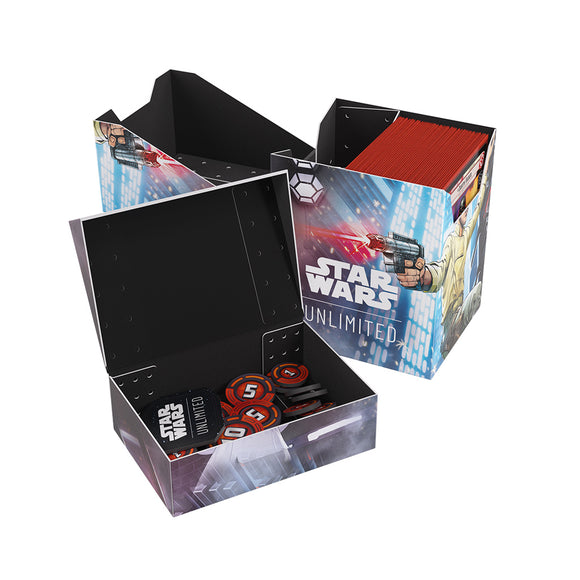 Star Wars Unlimited: Secrets of Power Soft Crate Deck Box (2 options) Supplies Gamegenic