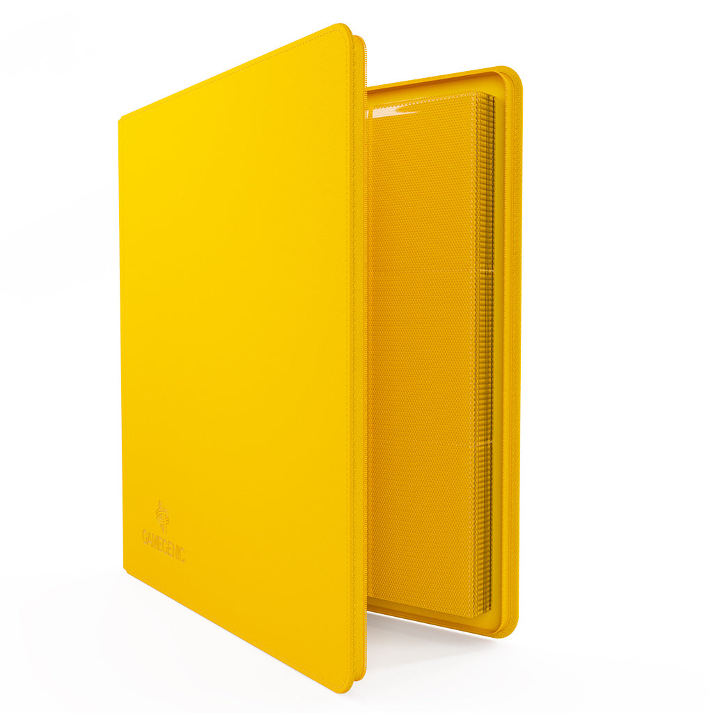 Gamegenic Zip-Up Pocket Album 24-pocket (3 Options) Supplies Asmodee GG Zip 24pkt Ylw