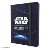Star Wars Unlimited: 18-Pocket Casual Album Card Back Blue Supplies Gamegenic