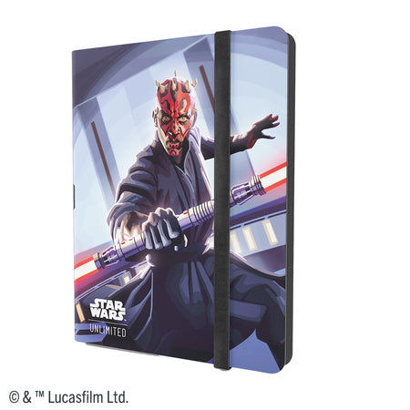 Star Wars Unlimited: 18-Pocket Casual Album Qui-Gon Jinn/Darth Maul Supplies Gamegenic