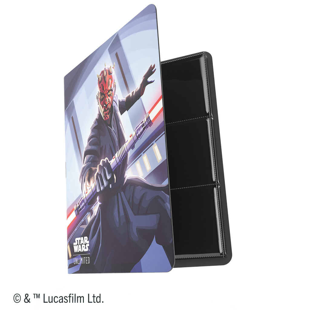 Star Wars Unlimited: 18-Pocket Casual Album Qui-Gon Jinn/Darth Maul Supplies Gamegenic