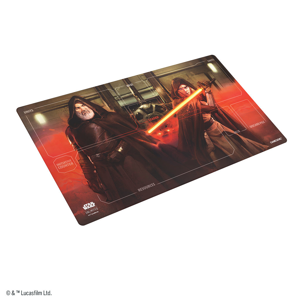 Star Wars Unlimited: Legends of the Force Series Game Mat (4 options) Supplies Gamegenic PM LOF Baylan & Shin Hati