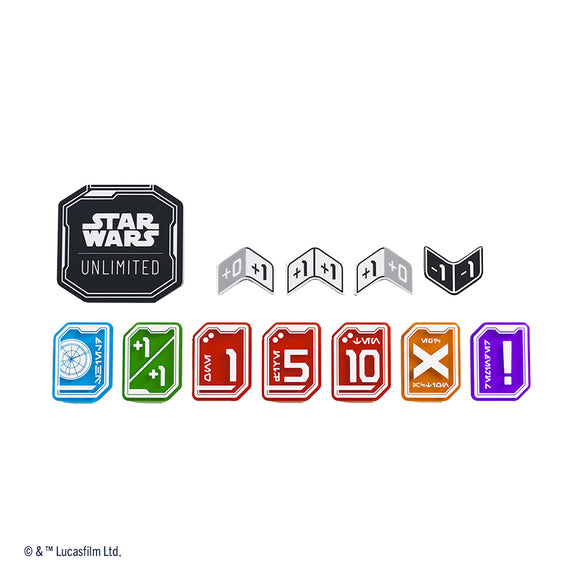 Star Wars Unlimited: Acrylic Tokens Supplies Asmodee   