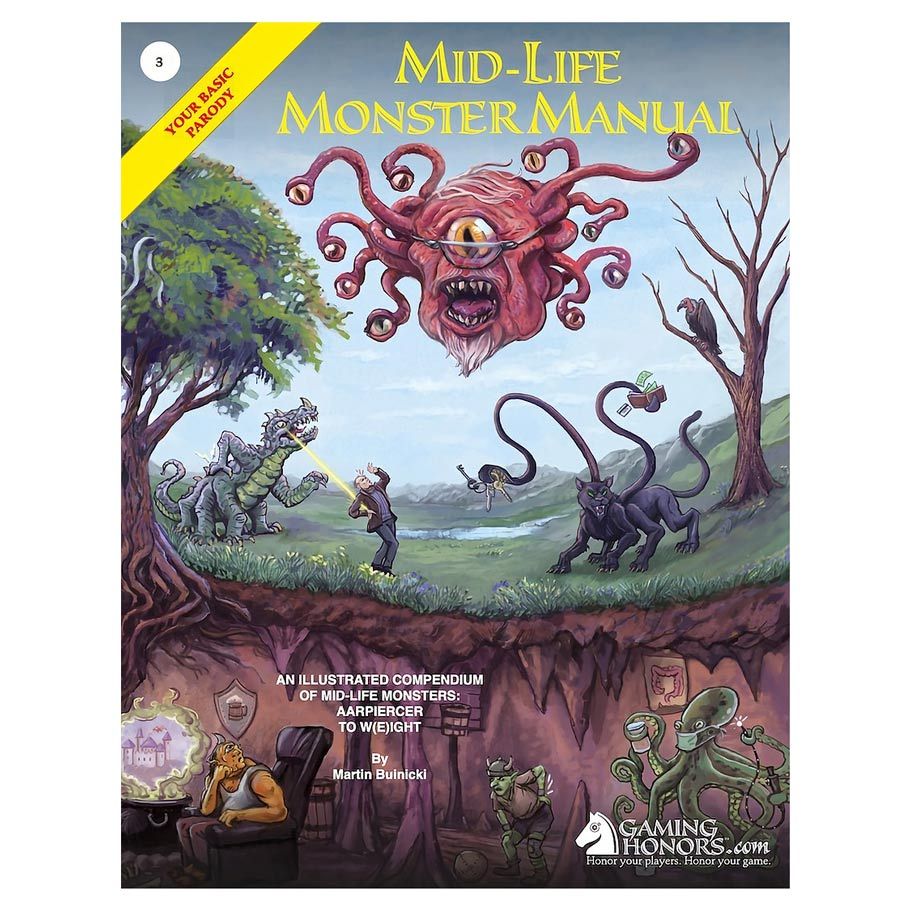 The Mid-Life Monster Manual: Your Basic Parody Non-RPG Books Other   