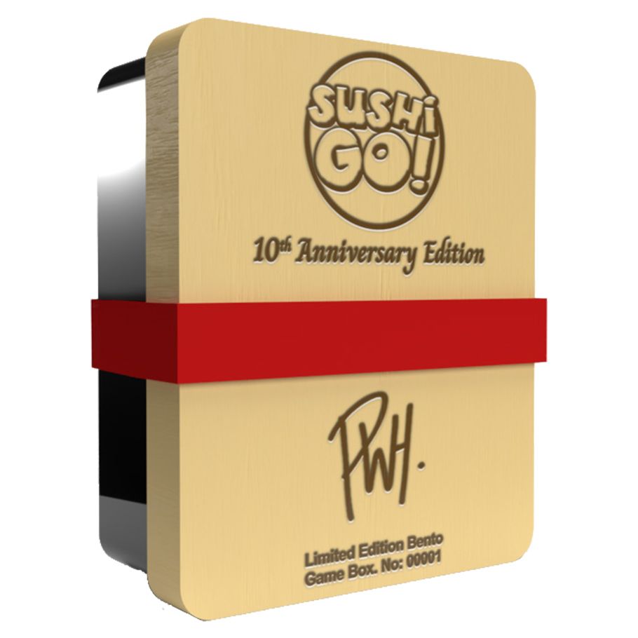 Sushi Go! 10th Anniversary Bento Box Tin Party Games Gamewright