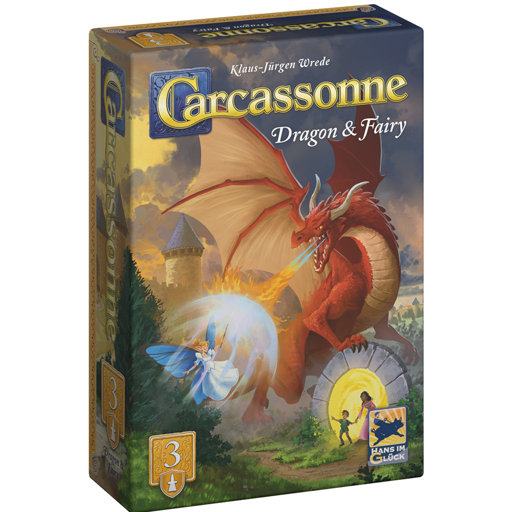 Carcassonne Exp3: Dragon & Fairy Board Games Asmodee