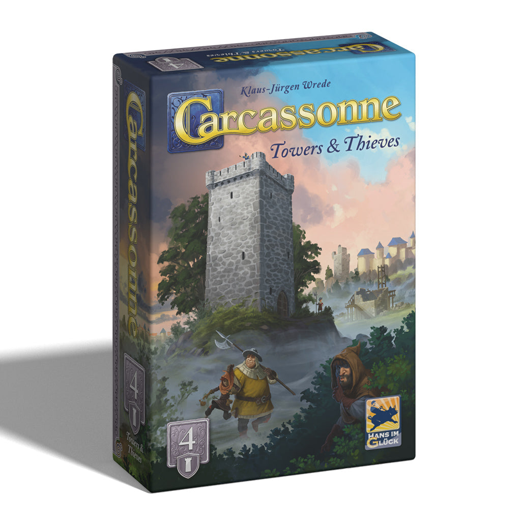Carcassonne Exp4: Towers & Thieves Board Games Asmodee