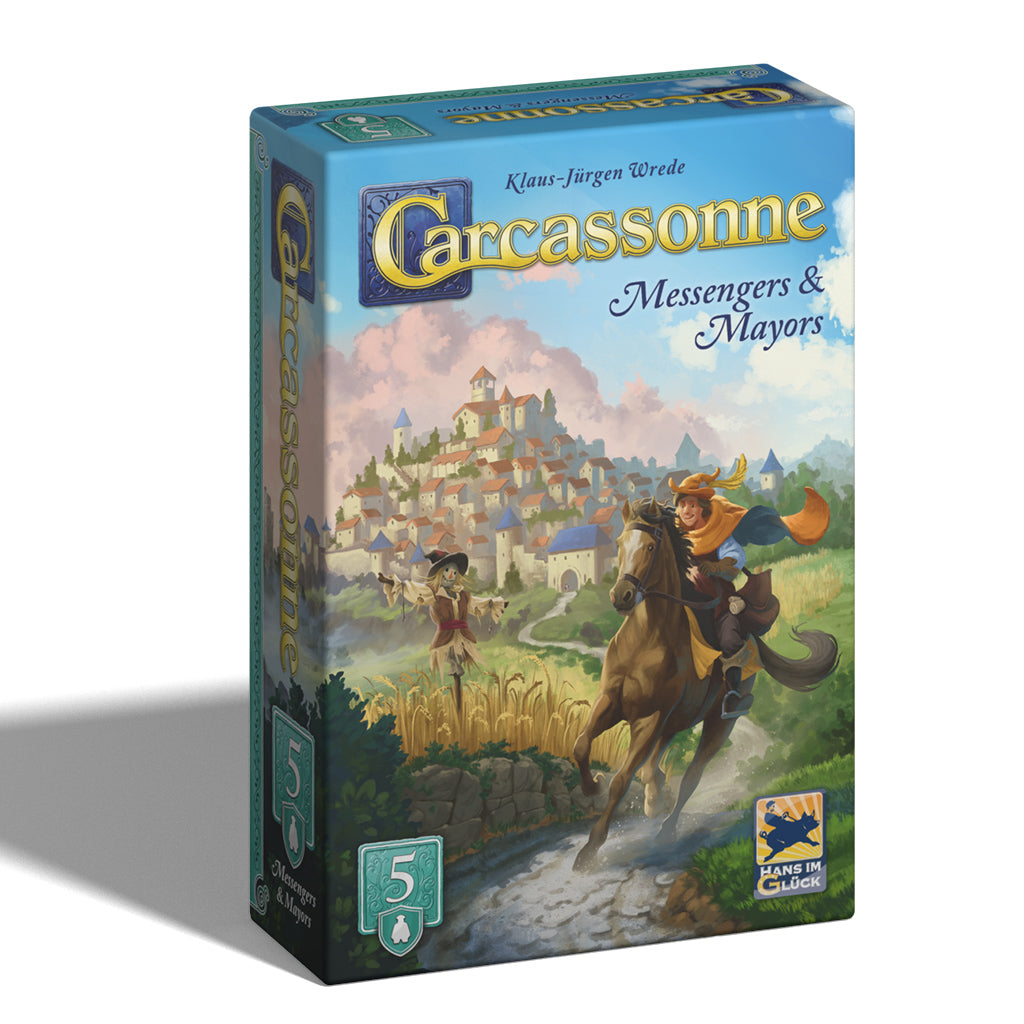 Carcassonne Exp5: Messengers & Mayors Board Games Asmodee