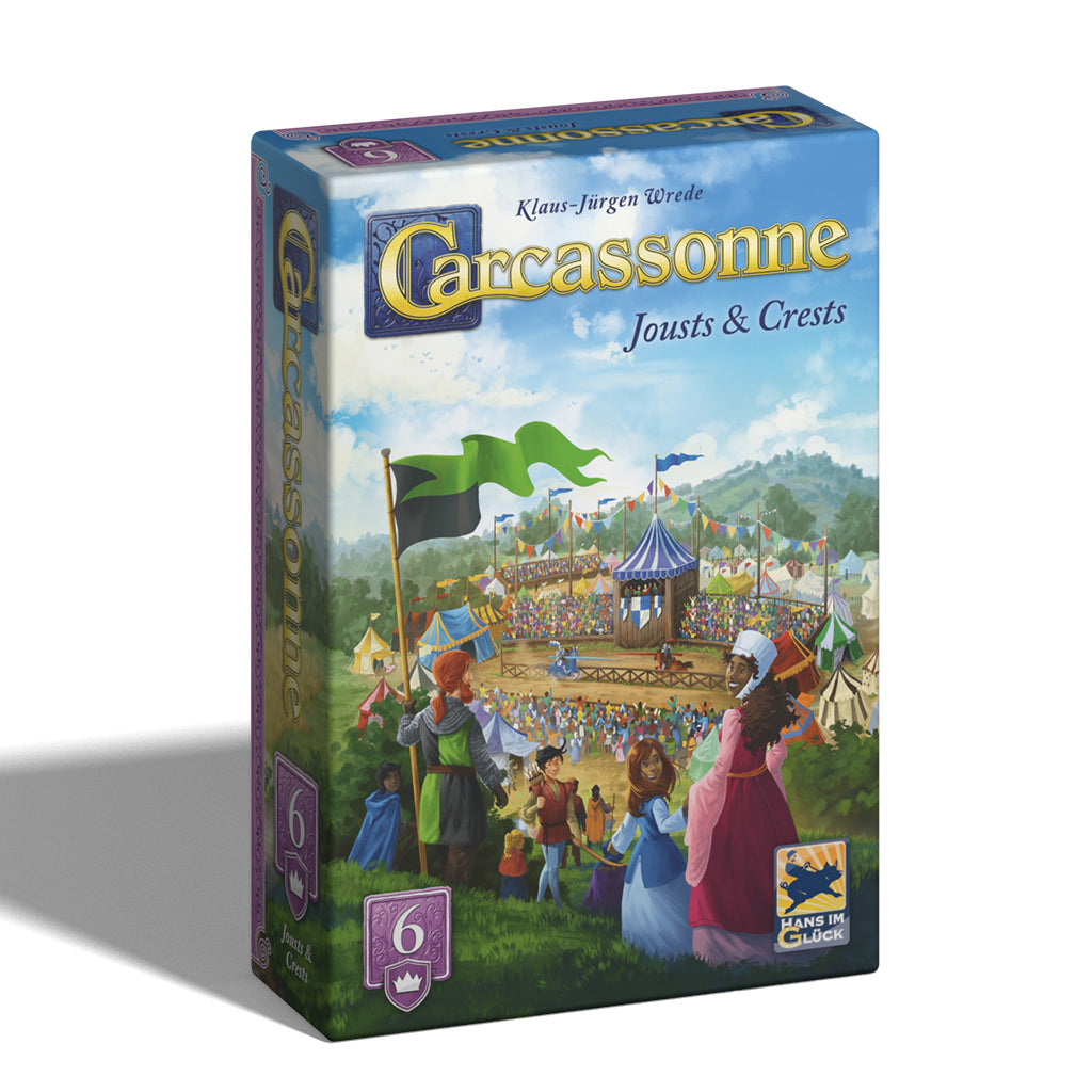 Carcassonne Exp6: Jousts & Crests Board Games Asmodee