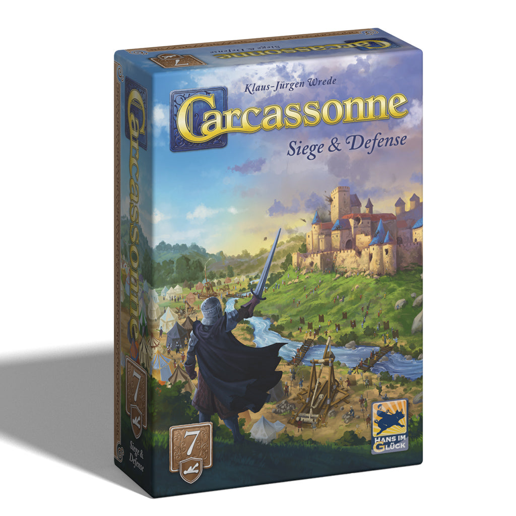 Carcassonne Exp7: Siege & Defense Board Games Asmodee
