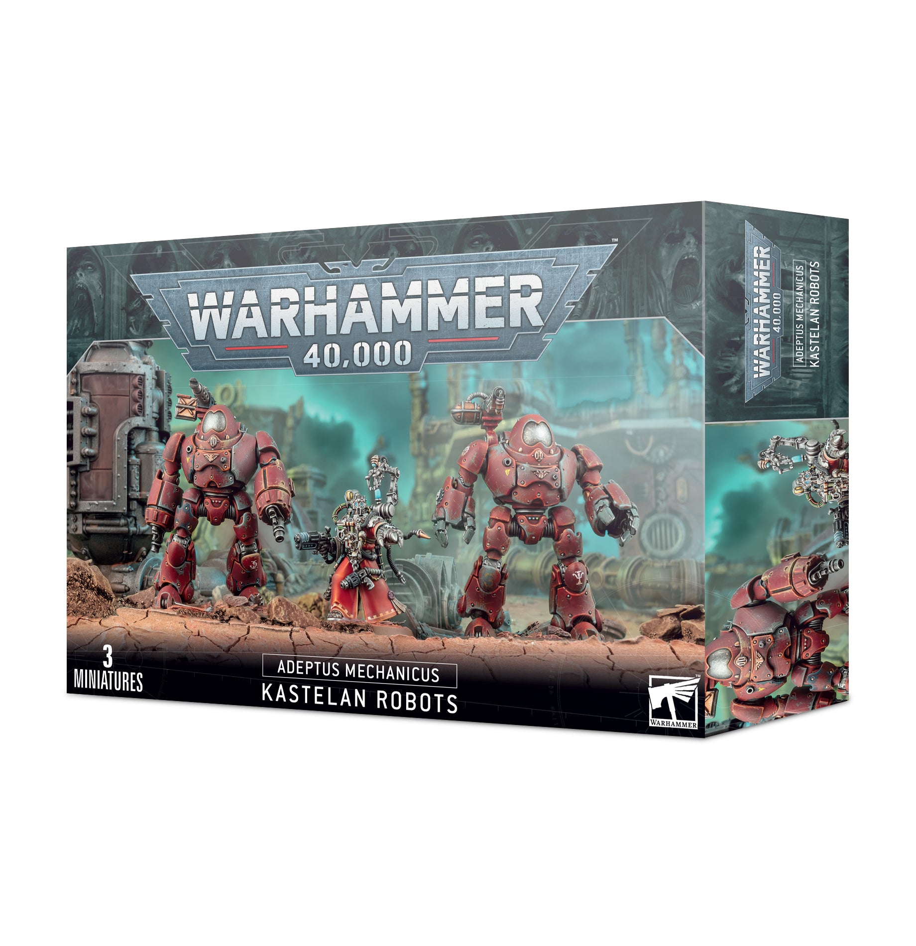 Warhammer 40K Adeptus Mechanicus: Kastelan Robots Miniatures Games Workshop   