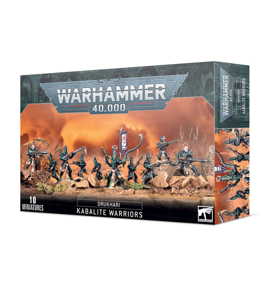 Warhammer 40K Drukhari: Kabalite Warriors Miniatures Games Workshop   