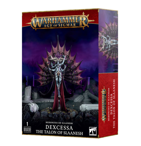 Age of Sigmar Hedonites of Slaanesh: Dexcessa, the Talon of Slaanesh Miniatures Games Workshop   