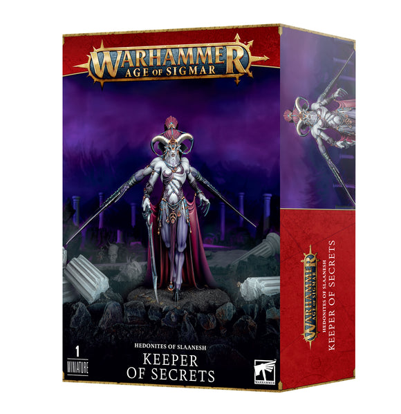 Age of Sigmar Hedonites of Slaanesh: Keeper of Secrets Miniatures Games Workshop   