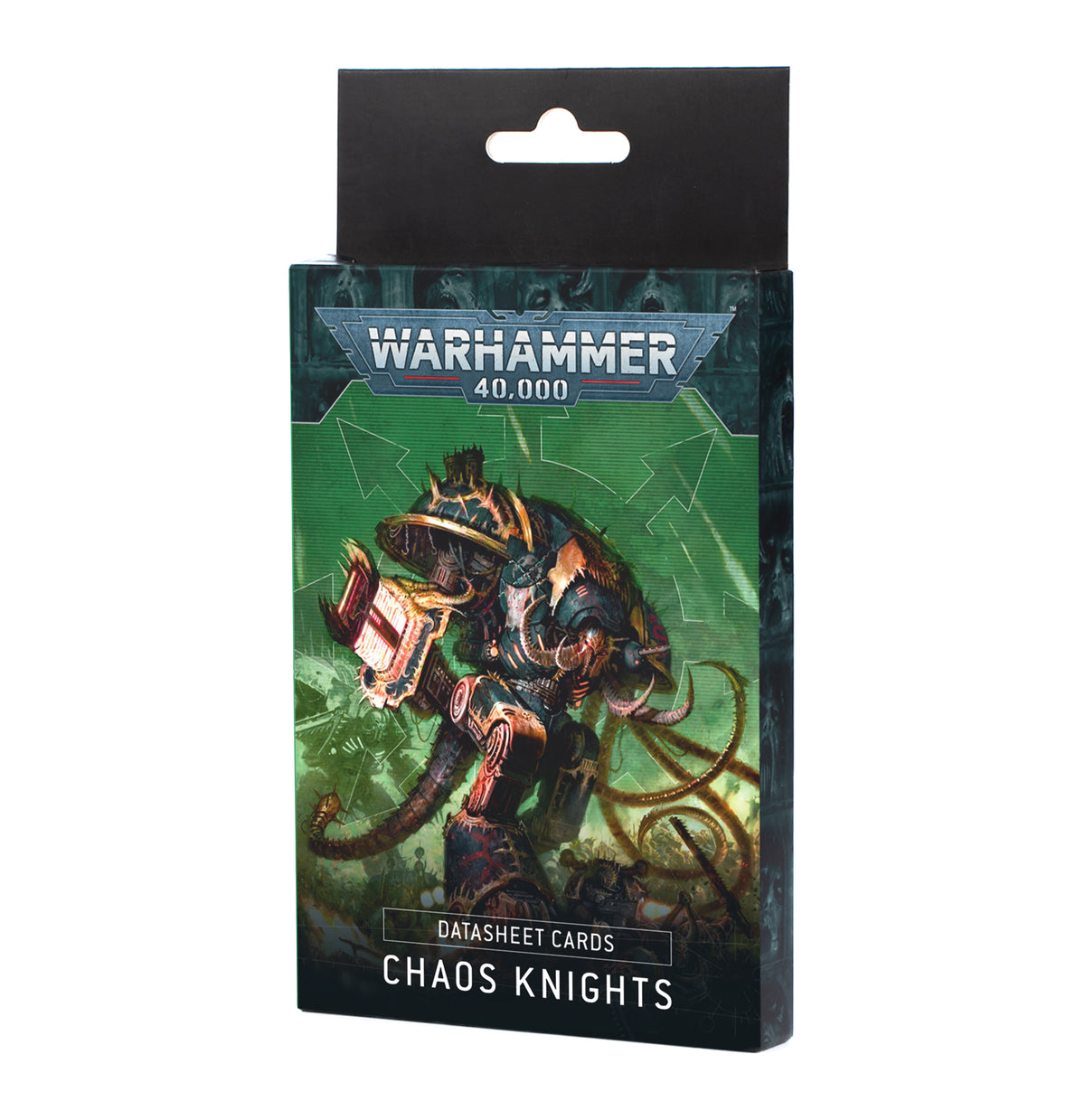 Warhammer 40K Chaos Knights: Datasheet Cards Miniatures Games Workshop