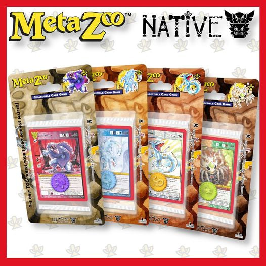 MetaZoo Native Blister Pack (4 options)