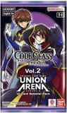 Union Arena [UEX03BT] Code Geass: Lelouch of the Rebellion Vol 2 Boosters (2 options) Trading Card Games Bandai UAX03 CodeGV2 Booster Pack