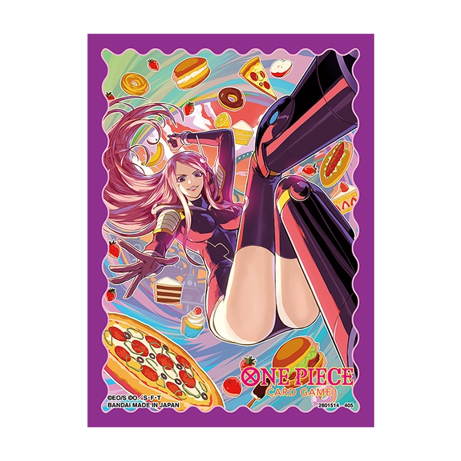 One Piece TCG 70ct Official Sleeves Limited Edition Vol. 5 (2 options) Supplies Bandai OP DPV5 Jewelry Bonney
