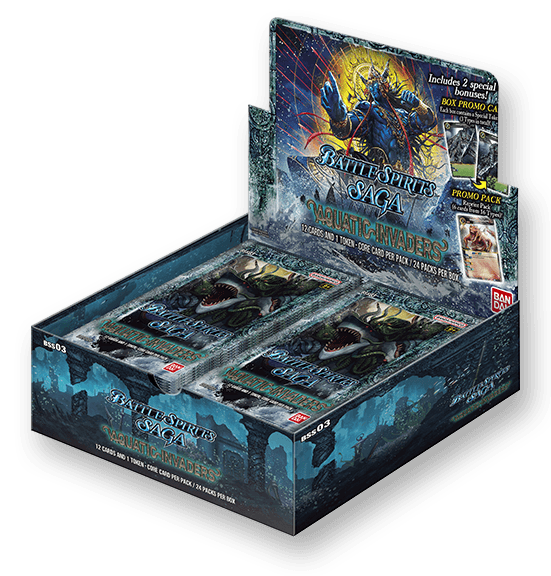 Battle Spirits Saga B03 Aquatic Invaders Box Trading Card Games Bandai   